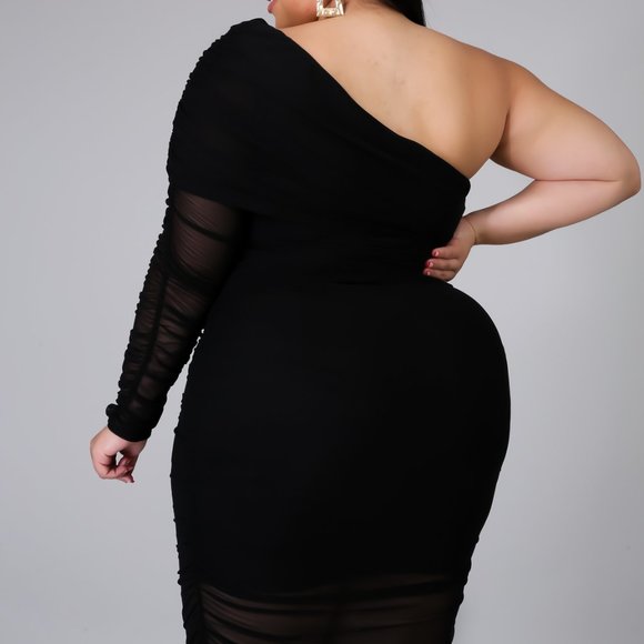 Get Ready for tonite cute BLACK DRESS!!! Plus Size - Picture 4 of 4